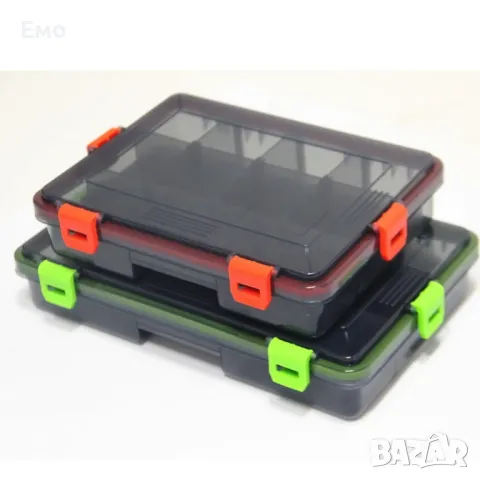 Кутия органайзер за риболов  със закопчалка - m-k28, снимка 4 - Екипировка - 48484039