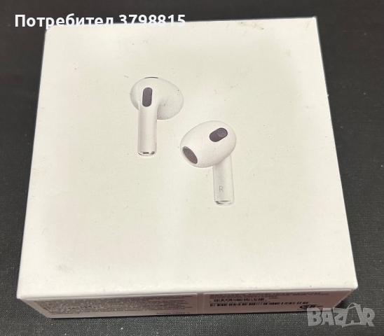 AirPods 3 нови не отваряни, снимка 1 - Слушалки, hands-free - 44654189