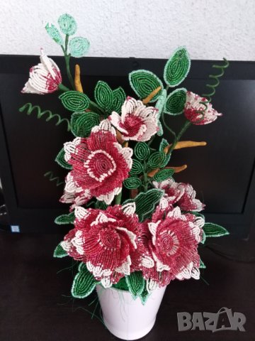 Цветя от мъниста