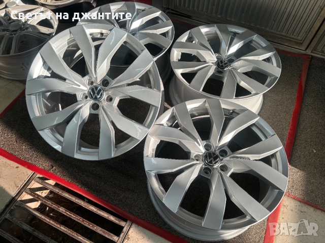 Джанти 20 Цола 5x112 VW Touareg III CR 7 Original Demo, снимка 2 - Гуми и джанти - 52854215