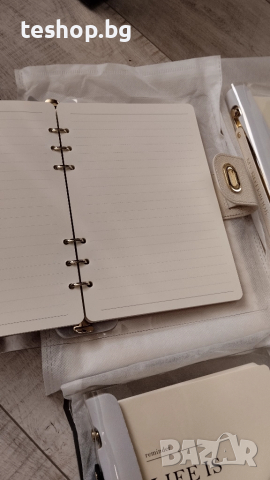 Луксозен тефтер в 3 цвята за подарък, снимка 3 - Други - 52263626
