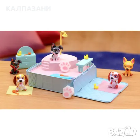 WASHY FRIENDS 2 в 1 кални кученца за къпане с джакузи и фото студио K02WFS05 , снимка 4 - Фигурки - 47761546