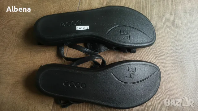 ECCO Simpil Sandal Women Leather Размер EUR 39 дамски сандали естествена кожа 278-14-S, снимка 8 - Сандали - 47721346