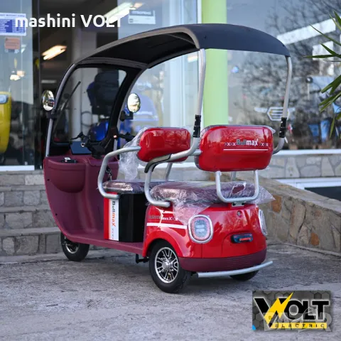 Двуместна електрическа триколка с покрив BULLMAX CRUIZER, снимка 2 - Инвалидни скутери - 48146985