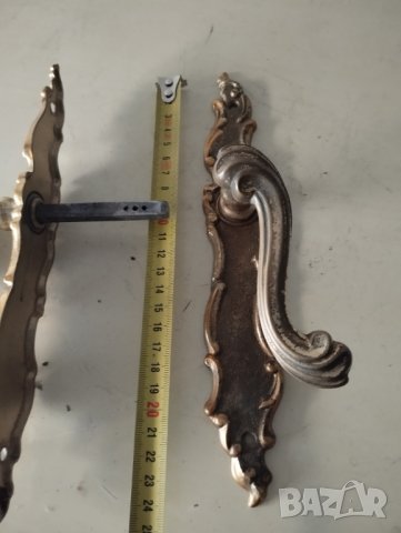 барокови дръжки за врата с шилд, снимка 2 - Други ценни предмети - 41817389