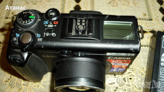 Фотоапарат Canon PowerShot G5, снимка 6 - Фотоапарати - 44191599