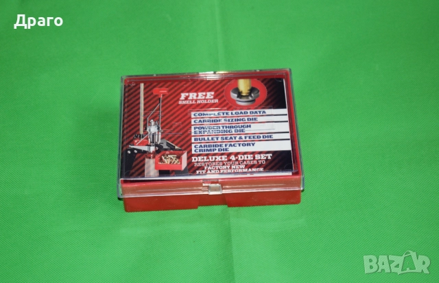 Комплект матрици .38 Special / .357 Magnum LEE Deluxe Pistol 4 DIE SET релоудинг