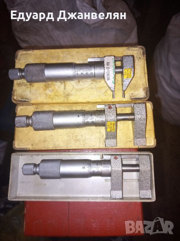 Микрометри вътромери ГДР , снимка 1