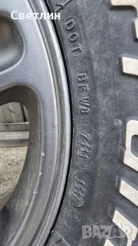 BF Goodrich гуми 265/75R16 с оригинални джанти за Land rover, снимка 8 - Гуми и джанти - 55869645