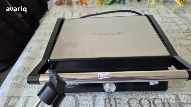 Купена за 160 лв ГРИЛ TAURUS 2200 W скара, снимка 12 - Скари - 50104274