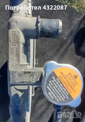 Воден радиатор от Nissan Micra k12 1.2 80 к.с 2009г, снимка 3 - Части - 49658790