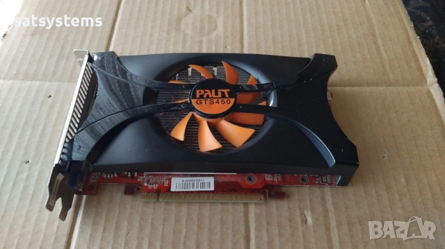 Видео карта NVidia GeForce Palit GTS450 HDMI 1024MB GDDR5 128bit PCI-E, снимка 5 - Видеокарти - 53402113