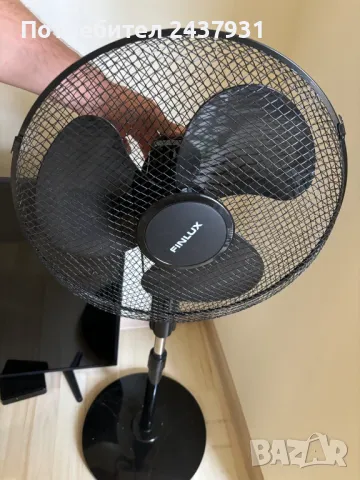 Вентилатор FINLUX, черен, снимка 1