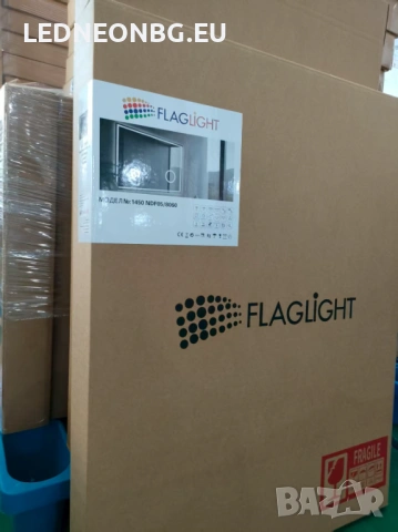 Oгледало за Баня 80 x 60 см, с LED осветление 3 CCT, Часовник - Термометър, Увеличително огледало , снимка 8 - Огледала - 53872699