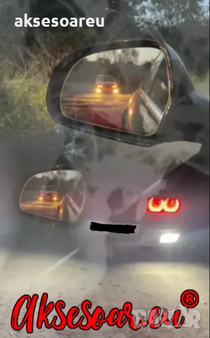 Ангелски очи многоцветни RGB LED Фарове Angel Eyes DRL за кола 2x131 и 2x146 mm за BMW, снимка 9 - Аксесоари и консумативи - 48039732