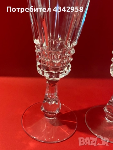  Vintage. Villeroy & Boch. Кристални чаши., снимка 2 - Антикварни и старинни предмети - 52512690