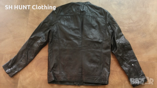 SELECTED SHTYLOR Lamb Leather Jacket Размер М - L мъжко яке естествена кожа 5-57, снимка 2 - Якета - 52226816