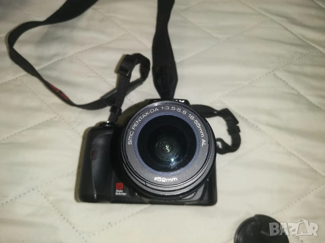 Цифров фотоапарат Pentax K100D Super, снимка 5 - Фотоапарати - 53406408