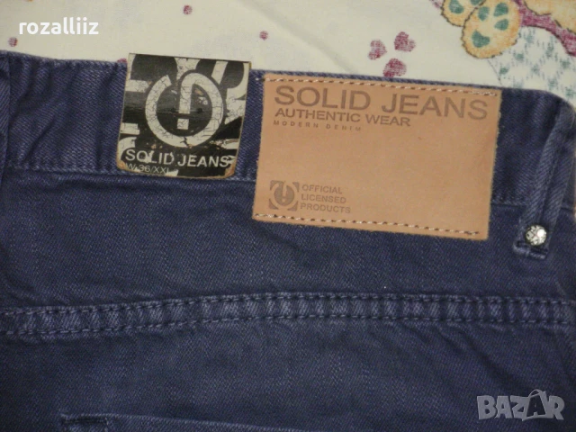 SOLID JEANS и GNIOUS нови къси дънки 34-36, снимка 6 - Къси панталони - 50633006