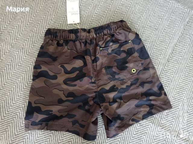 Next camo плувни шорти ръст 134см, снимка 4 - Детско бельо и бански  - 40686190