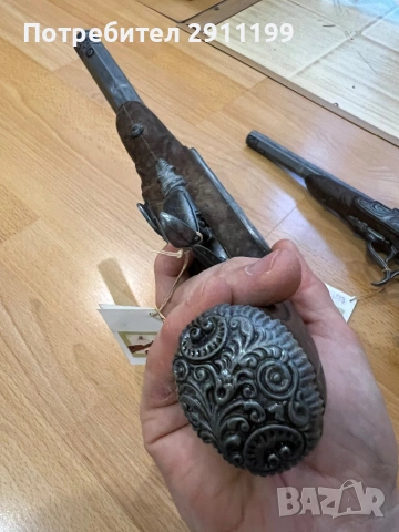 Реплика на кремъклия, комплект от два, снимка 8 - Антикварни и старинни предмети - 53814018