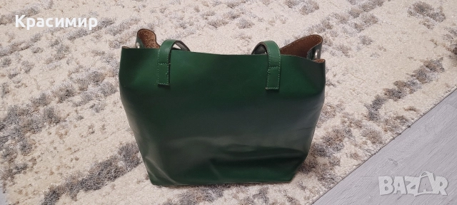 Дамска чанта.Естествена кожа , снимка 3 - Чанти - 52659598