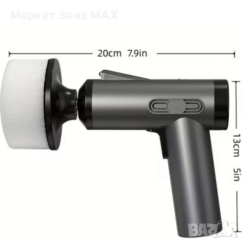 Мощна Безжична полираща машина за автомобил, снимка 2 - Аксесоари и консумативи - 52871420