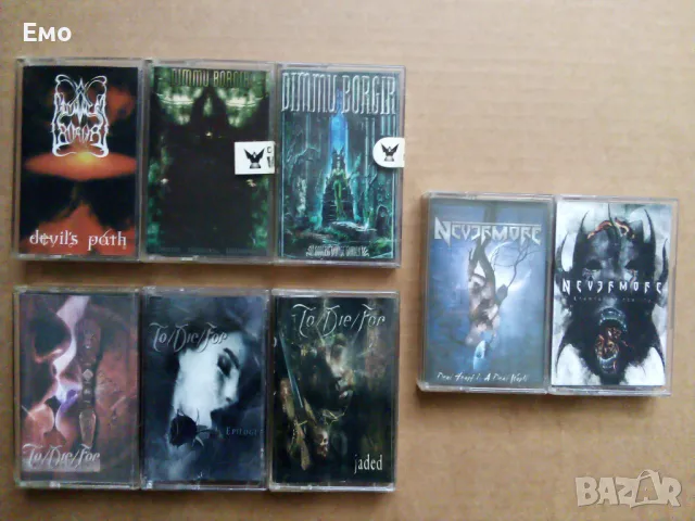 За меломаните - Разнообразни и отлично запазени аудиокасетки с Метъл (много жанрове) и Рок!, снимка 7 - Аудио касети - 47078617