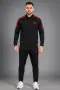 Мъжки анцуг ADIDAS CLASSIC черен / червено, снимка 1