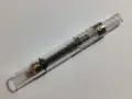 Писалка Pilot Kakuno <M> Прозрачна + Конвертор за мастило, снимка 2
