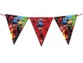 Калинката и Черния котарак miraculous ladybug  Парти Гирлянд Знаменца Флаг Банер, снимка 2