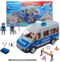 Полицейски автобус със звук и светлини Playmobil 71716 78 части , снимка 1