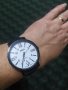 2023  кварцов ръчен часовник с голям дисплей циферблат и кожена каишка, снимка 6