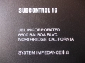 JBL subcontrol 1G, снимка 5