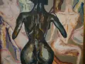 Картина Д.Манолов м.б. платно, снимка 2