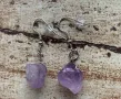 Обеци от аметист, снимка 1
