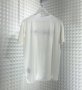 Мъжка тениска Givenchy Живонши 2XL с текст бродерия бяла имитираща, снимка 3