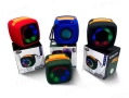 Мини преносима Bluetooth колонка с RGB LED светлини и Super Bass, снимка 1