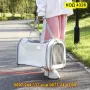 Kомфортна раница за пренасяне на котки с прозрачни страни - КОД 4326, снимка 7