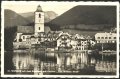 Пътувала пощенска картичка Езеро Волфгангзее  преди 1939 от Австрия