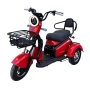 Двуместна Електрическа Триколка PUDDING 1800 - ЧЕРВЕНА, снимка 4
