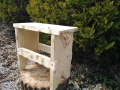 Дървено “🇧🇬” битово селско столче, снимка 4