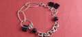 Сребърна гривна, снимка 4