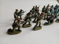 Стари ръчно рисувани фигурки войници., снимка 6