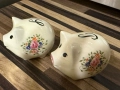 Порцеланов комплект за сол и пипер, снимка 1