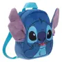 Детска плюшена раница с дизайн на Stitch в синьо и лилаво_1247207, снимка 2