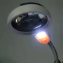 Професионална мощна увеличителна настолна лупа трета помощна ръка с LED осветление за платки щипки, снимка 10