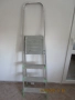 Домакинска стълба - алуминиева, 4 стъпала, височина 150 см, снимка 6