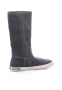 U.S. Polo Assn. Сиви велурени ботуши с лого, снимка 3