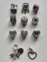 Лот от 11 сребърни талисмана, снимка 1